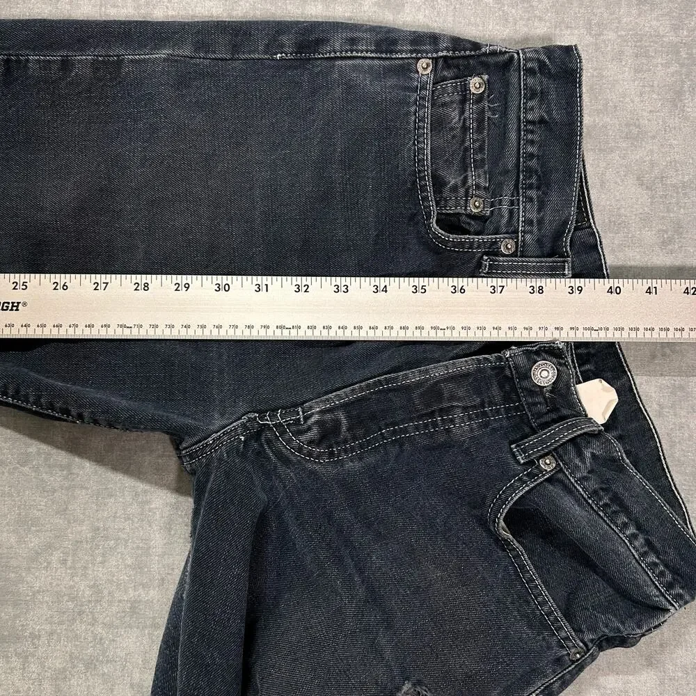 Vintage Y2K Levis 501 XX Jeans Dark Wash Mens 30x31 2003 Made in Mexico